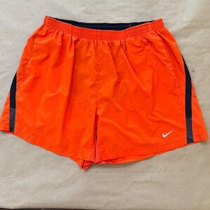 Men’s Nike Bright Orange DriFit Shorts